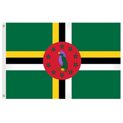 Dominica Flag 2' X 3' Nylon