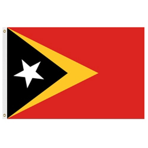 East Timor Flag 2' X 3' Nylon