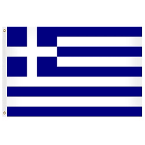 Greece Flag 2' X 3' Nylon