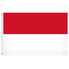 Indonesia Flag 2' X 3' Nylon