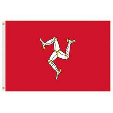 2' X 3' Nylon Isle Of Man Flag