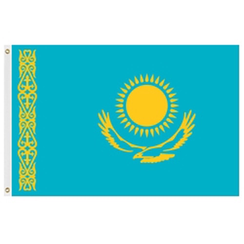 Kazakhstan Flag 2' X 3' Nylon