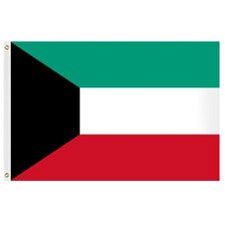 Kuwait Flag 2' X 3' Nylon