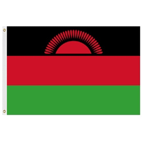 Malawi Flag 2' X 3' Nylon