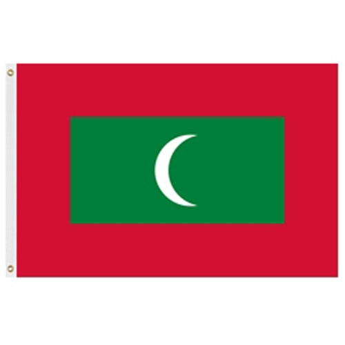 Maldives Flag 2' X 3' Nylon