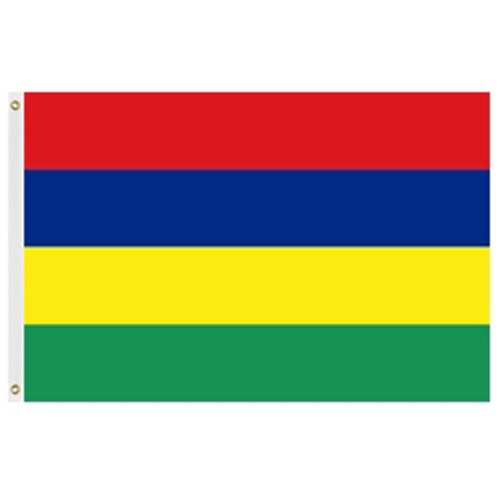 Mauritius Flag 2' X 3' Nylon