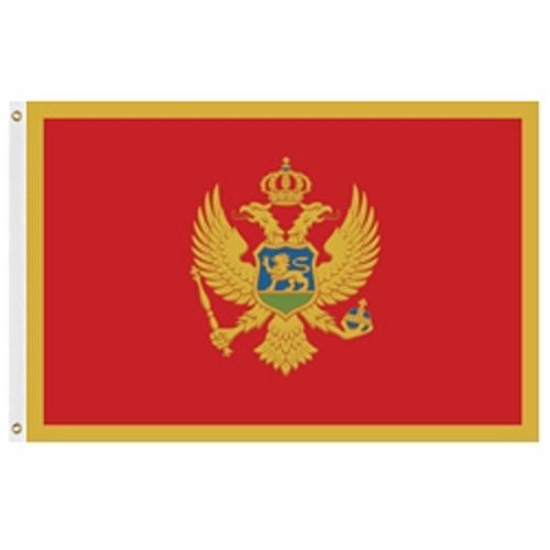 Montenegro Flag 2' X 3' Nylon