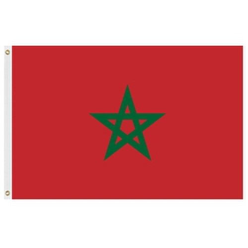 Morocco Flag 2' X 3' Nylon