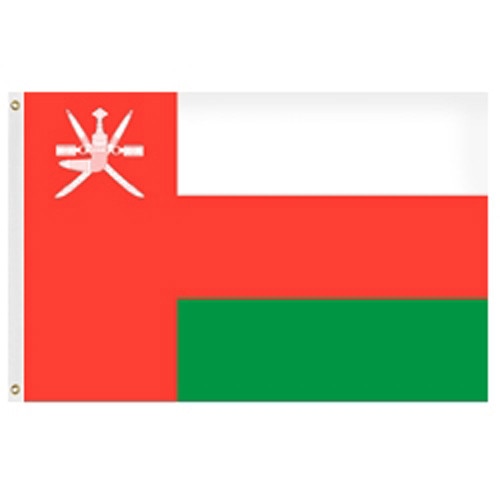 Oman Flag 2' X 3' Nylon