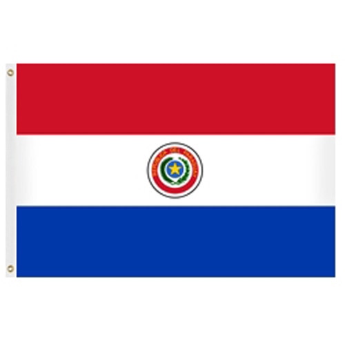 Paraguay Flag 2' X 3' Nylon