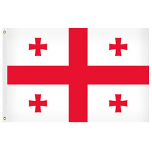Republic Of Georgia Flag 2' X 3'