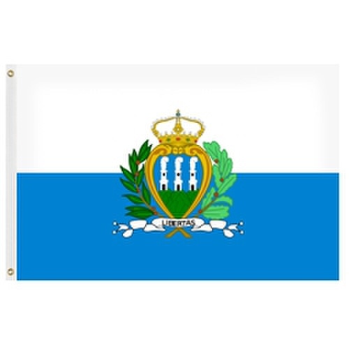 San Marino Flag 2' X 3' Nylon