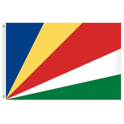 Seychelles Flag 2' X 3' Nylon