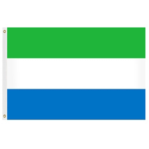 Sierra Leone Flag 2' X 3' Nylon