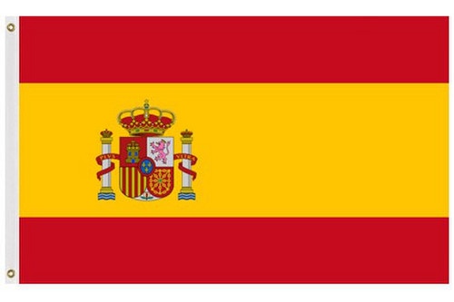 Spain Flag 2'X3' Nylon