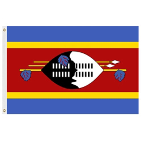 Swaziland Flag 2' X 3' Nylon