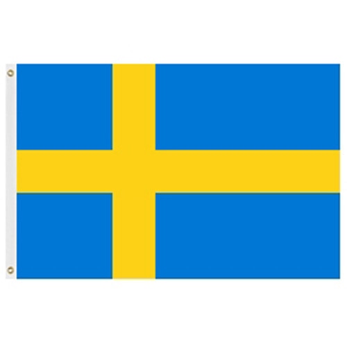 Sweden Flag 2' X 3' Nylon