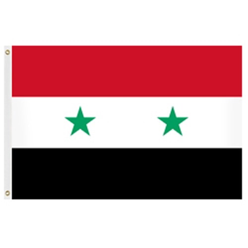 Syria Flag 2'X3' Nylon