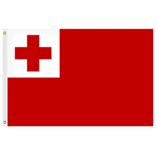 Tonga Flag 2' X 3' Nylon