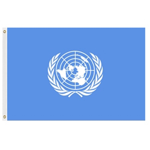 United Nations Flag - 2' X 3' Nylon