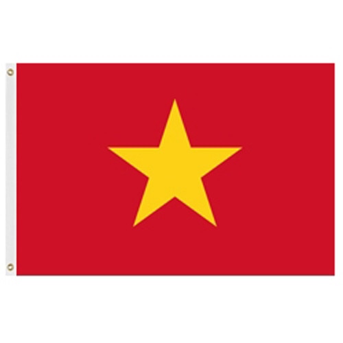 Vietnam Flag 2' X 3' Nylon