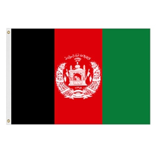 Afghanistan Flag 3' X 5' Nylon