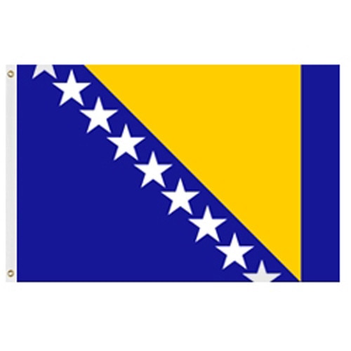 Bosnia Flag 3' X 5' Nylon