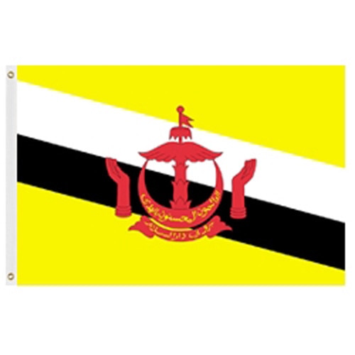 Brunei Flag 3' X 5' Nylon