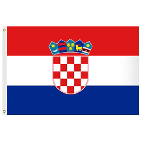 Croatia Flag 3' X 5' Nylon