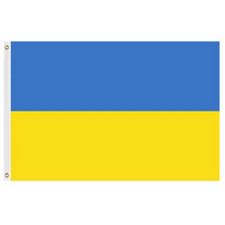 Ukraine Flag 3' X 5' Nylon