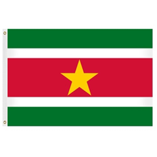 suriname 4'x6' flag