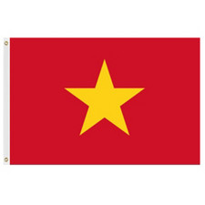 Vietnam Flag 4' X 6' Nylon