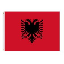 Albania Flag 5'X8' Nylon