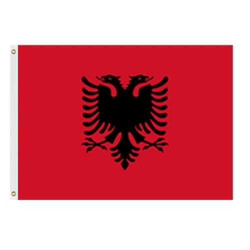 Albania Flag 5'X8' Nylon