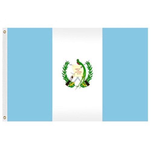 Guatemalan flag blue and white stri