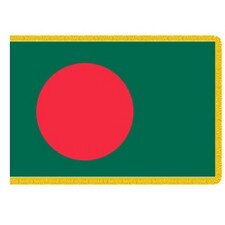 Bangladesh flag with circle