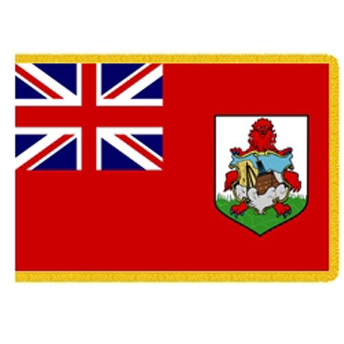 Bermuda flag with coat of arms