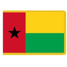 Cameroon flag with black star