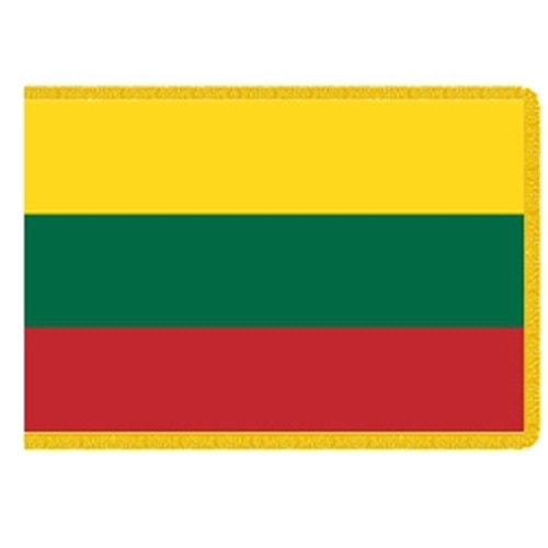 Lithuania Indoor Flag 3'X5' Nylon