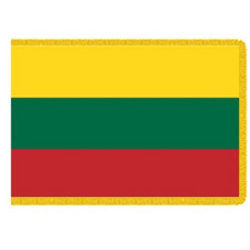 Lithuania Indoor Flag 3'X5' Nylon