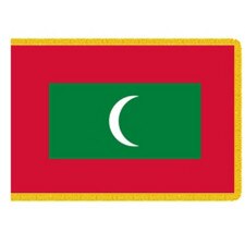 Maldives Indoor Flag 3' X 5' Nylon