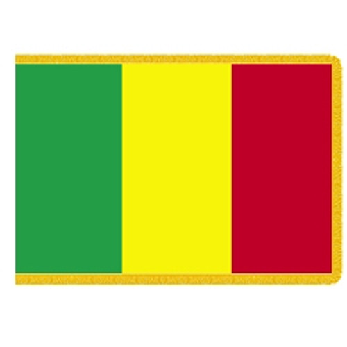 Mali Indoor Flag 3'X5' Nylon