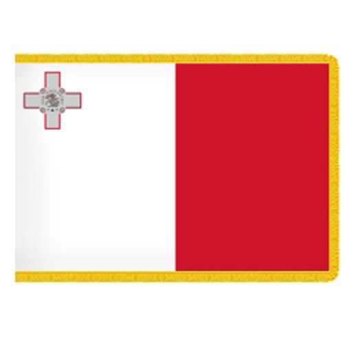 Malta Indoor Flag 3' X 5' Nylon