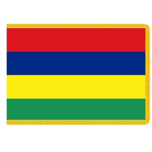 Mauritius Indoor Flag 3' X 5' Nylon