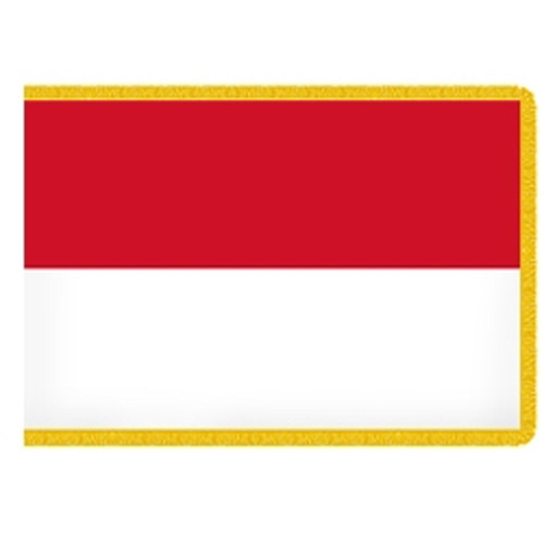 Monaco Indoor Flag 3' X 5' Nylon