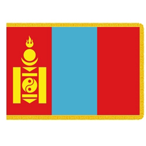 Mongolia Indoor Flag 3' X 5' Nylon