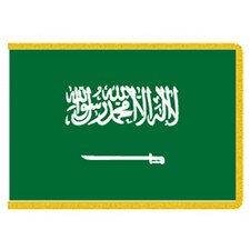 Saudi Arabia flag with sword design