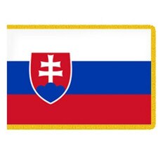 Slovakian flag with Russian colors