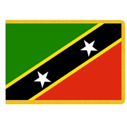 flag of saint kitts and nevis