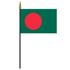 Bangladesh flag with red circle